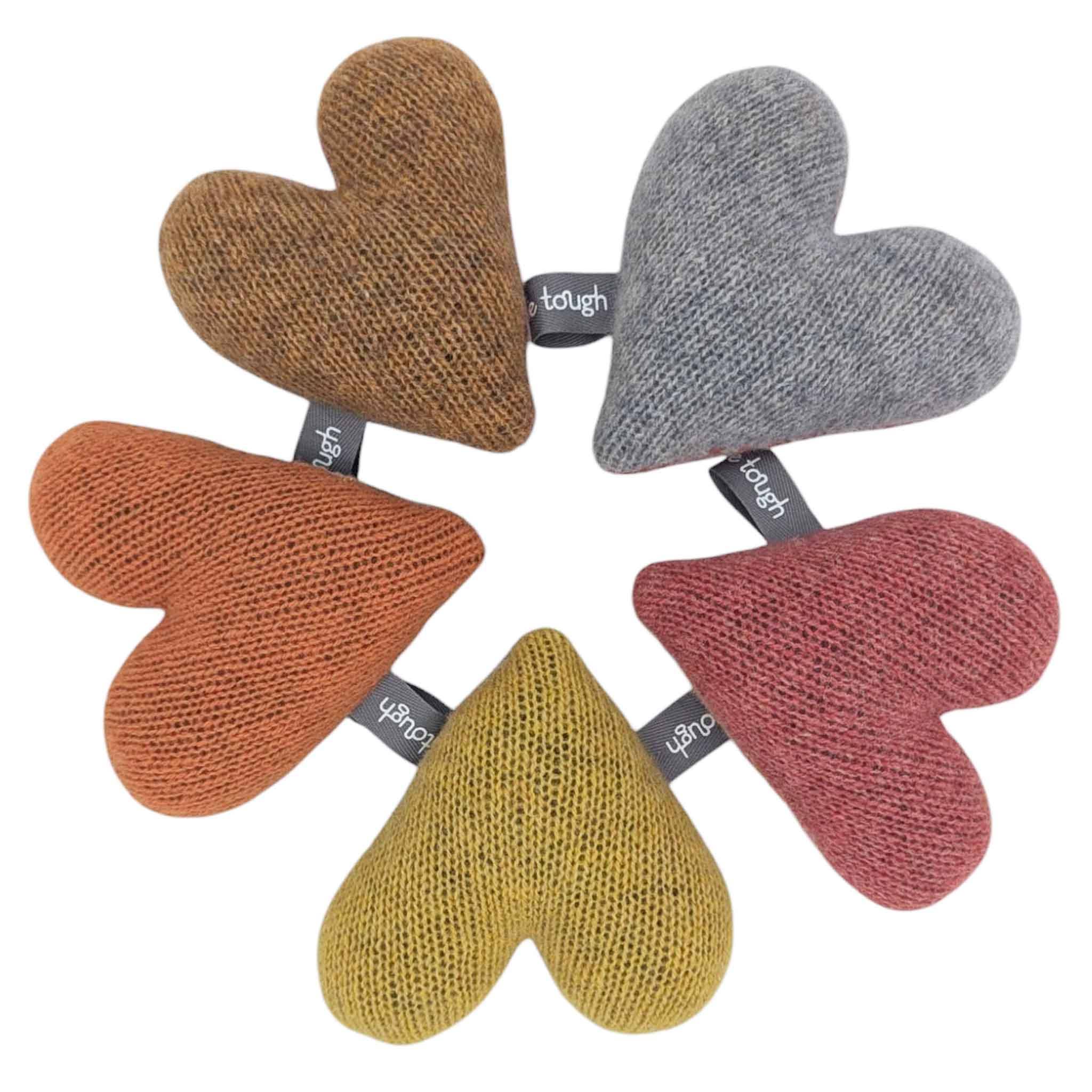 Catherine Tough (US Duties Paid) – wholesale Sachet – NEW Mini Lavender Hearts 5 Packs - Colour Mixes3