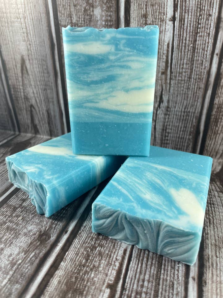Eucalyptus & Spearmint Handmade Soap for wholesale by B&T Farms Soap Company LLC