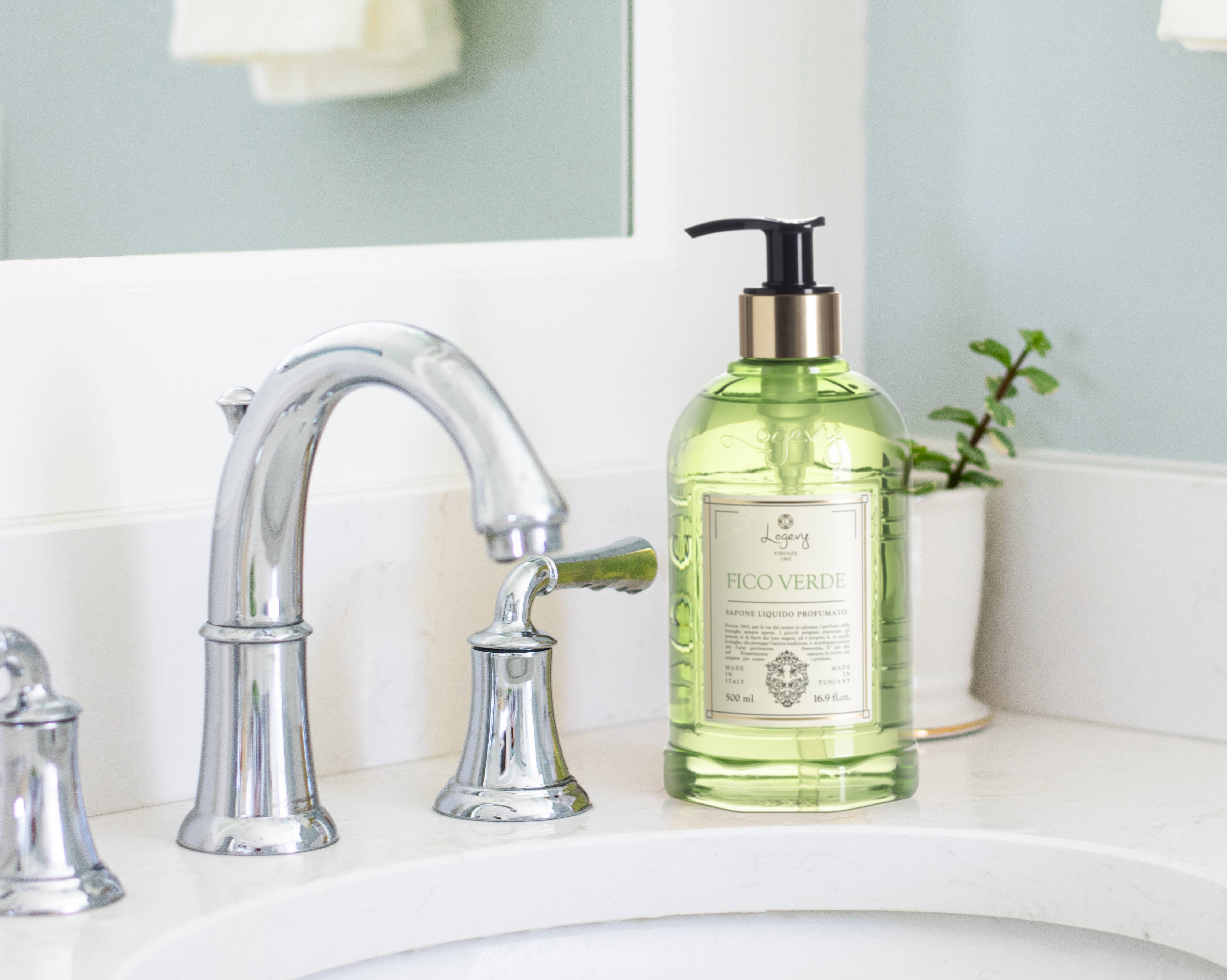 Logevy Firenze 1965 - Wholesale Body Wash/Shower Gel - Green Fig Liquid Soap 500ml