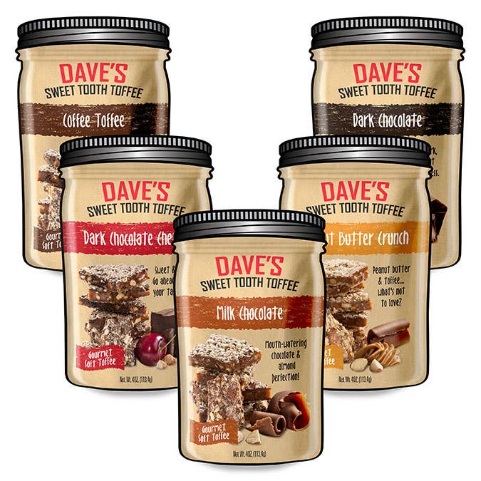 Dave's Sweet Tooth - Wholesale Toffee - Sample Pack