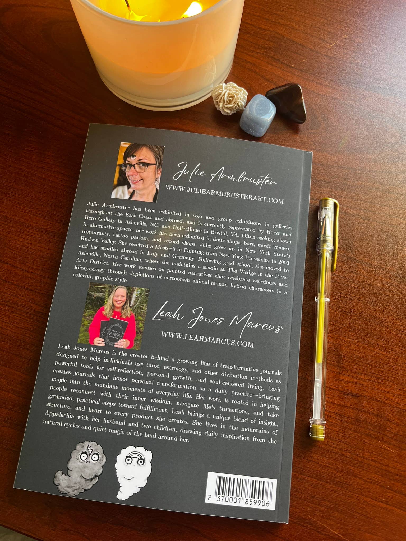 Leah Jones Marcus – wholesale Journal/diary – River Arts District Artists Collaboration Tarot Jornals8