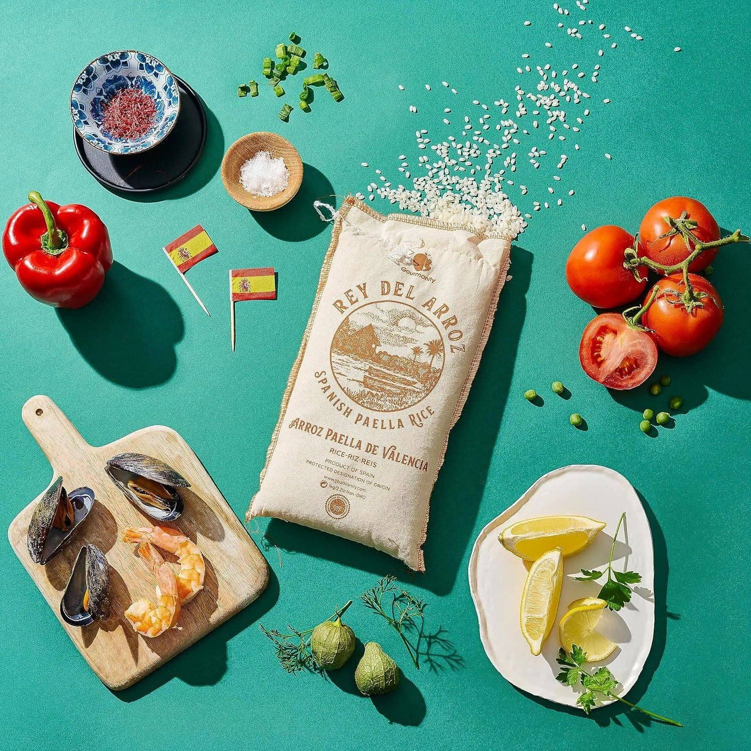 Think Distributors - Wholesale Rice - Gourmanity Paella Rice 2.2lb5