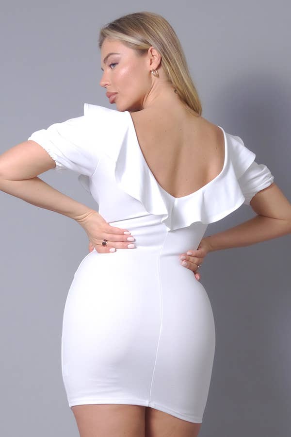 CEFIAN FASHION - Wholesale Dress - Women's - *EASTER* RUFFLE ME CUTE MINI DRESS11