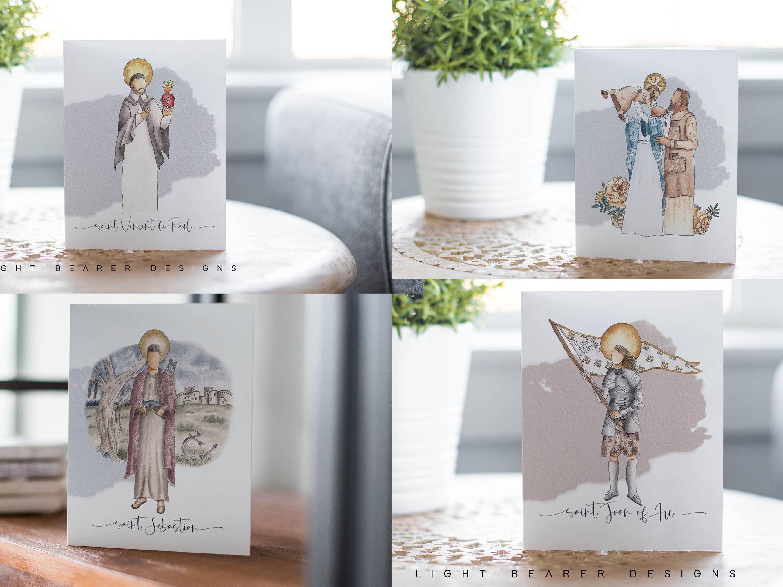 Light Bearer Designs - Wholesale Everyday Greeting Card - Catholic Saint Greeting Cards7