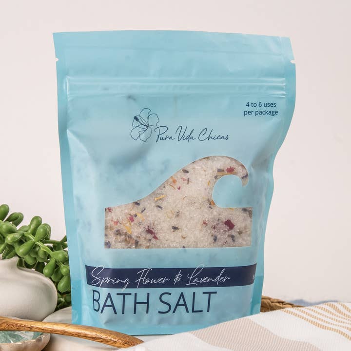 Vårblomma & Lavendel Badsalt för wholesale av Pura Vida Chicas