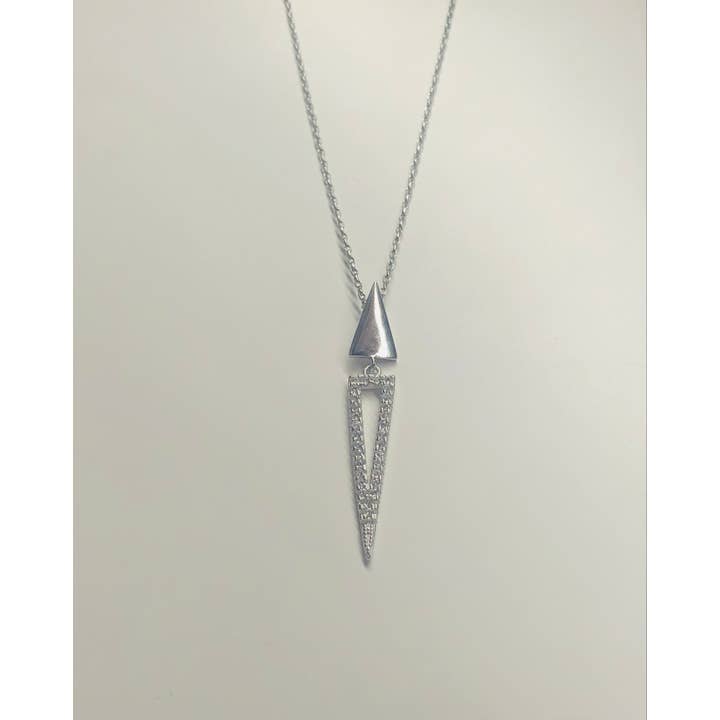 DEMARCA - Wholesale Pendant/Charm Necklace - Silver Treasure Necklaces RH silver 9253