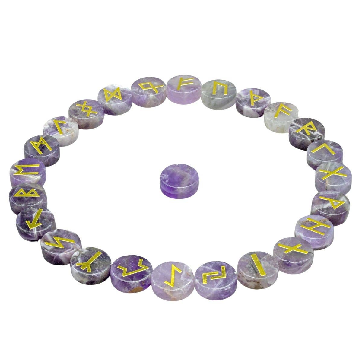 Crystal River Gems LLC - Wholesale Spiritual Stone/Crystal - Gemstone Rune Stones ( 25 Pc Sets )1