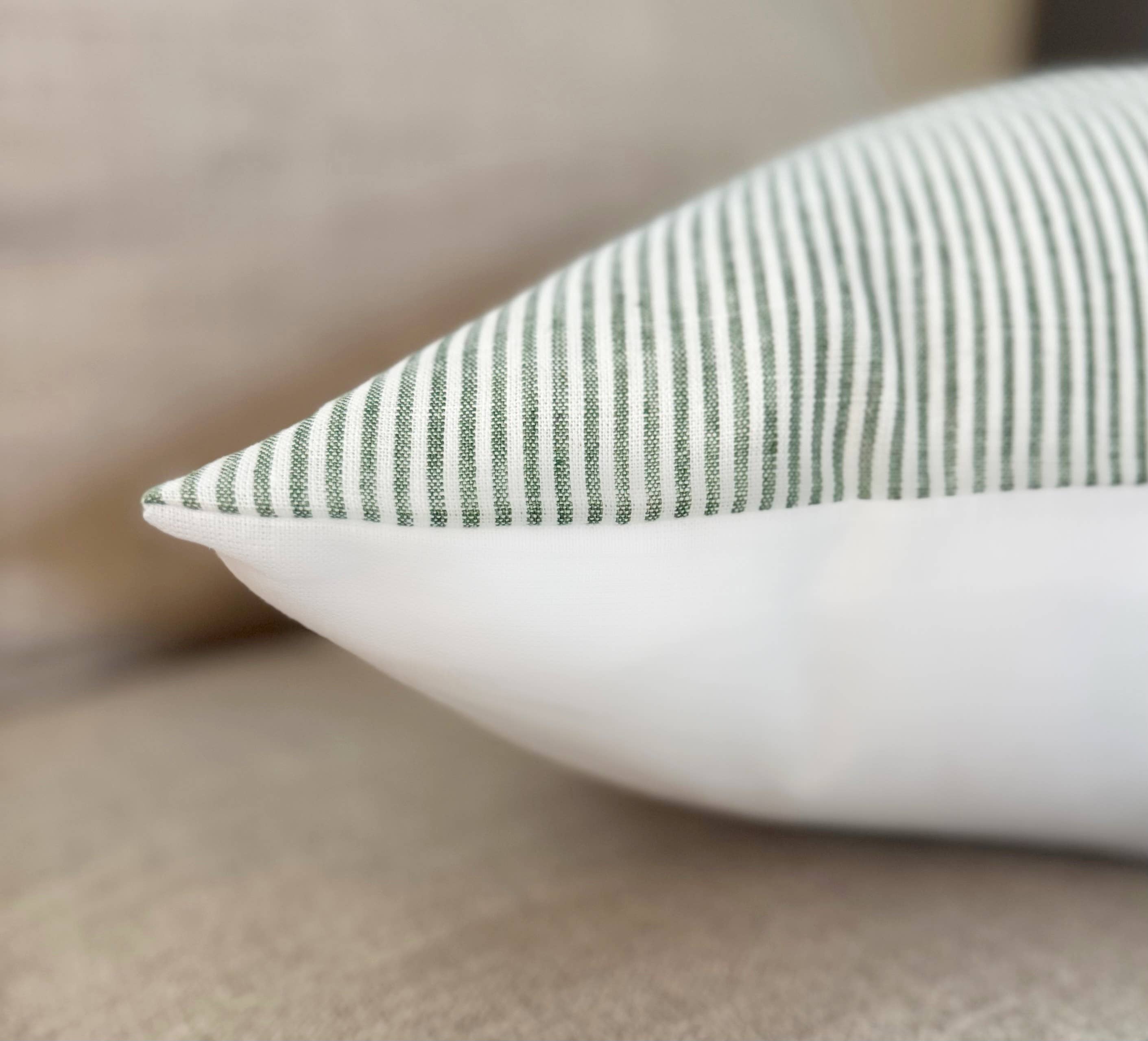 Shannan Bower Home - Wholesale Throw/Decorative Pillow - Audrey Ticking Stripe Designer Pillow 1