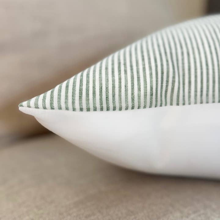 Shannan Bower Home - Wholesale Throw/Decorative Pillow - Audrey Ticking Stripe Designer Pillow 1