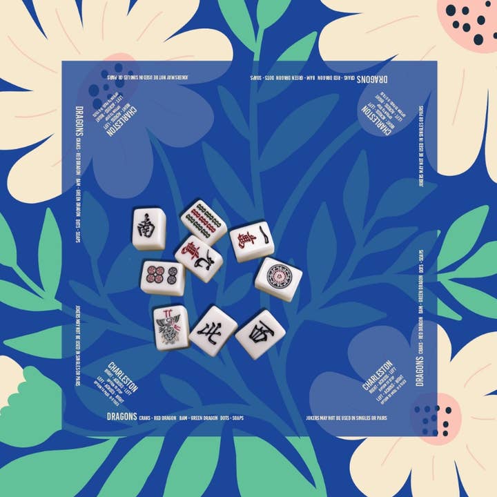 MAHJONG MAT - Flower for wholesale by Buzzee