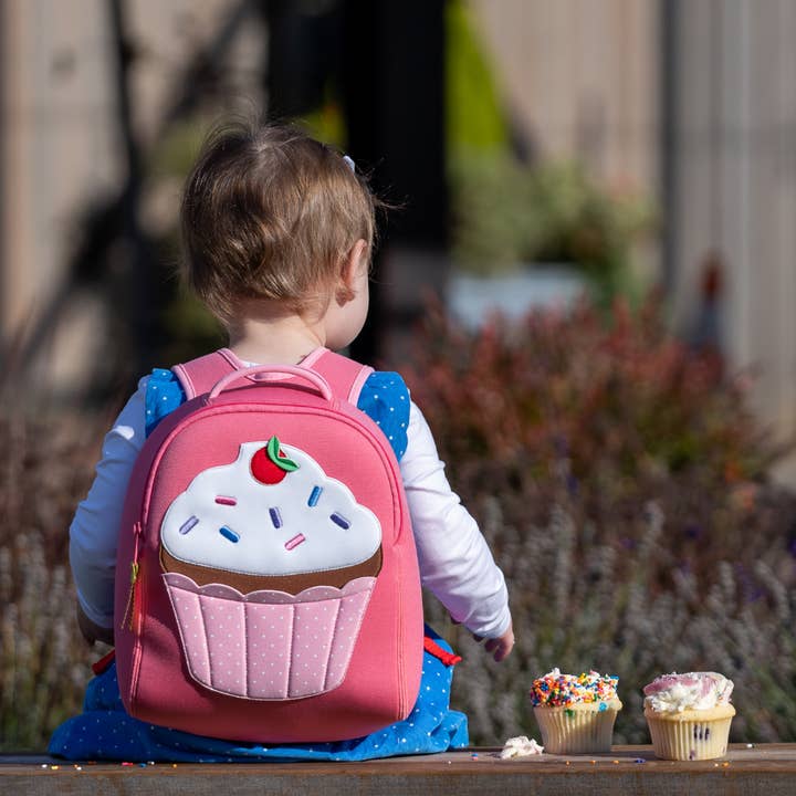 Dabbawalla Bags - Wholesale Backpack - Kids - Harness Toddler Backpack - Cupcake
