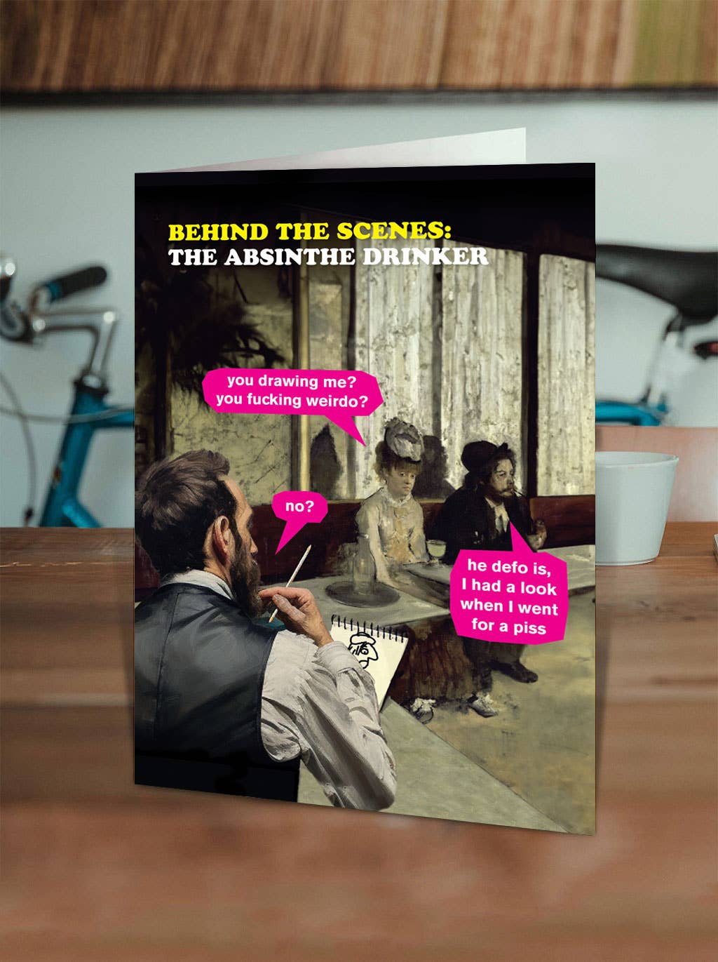 Brainbox Candy – wholesale Birthday card – Funny Birthday Card - Absinthe Everday Greetings Card1