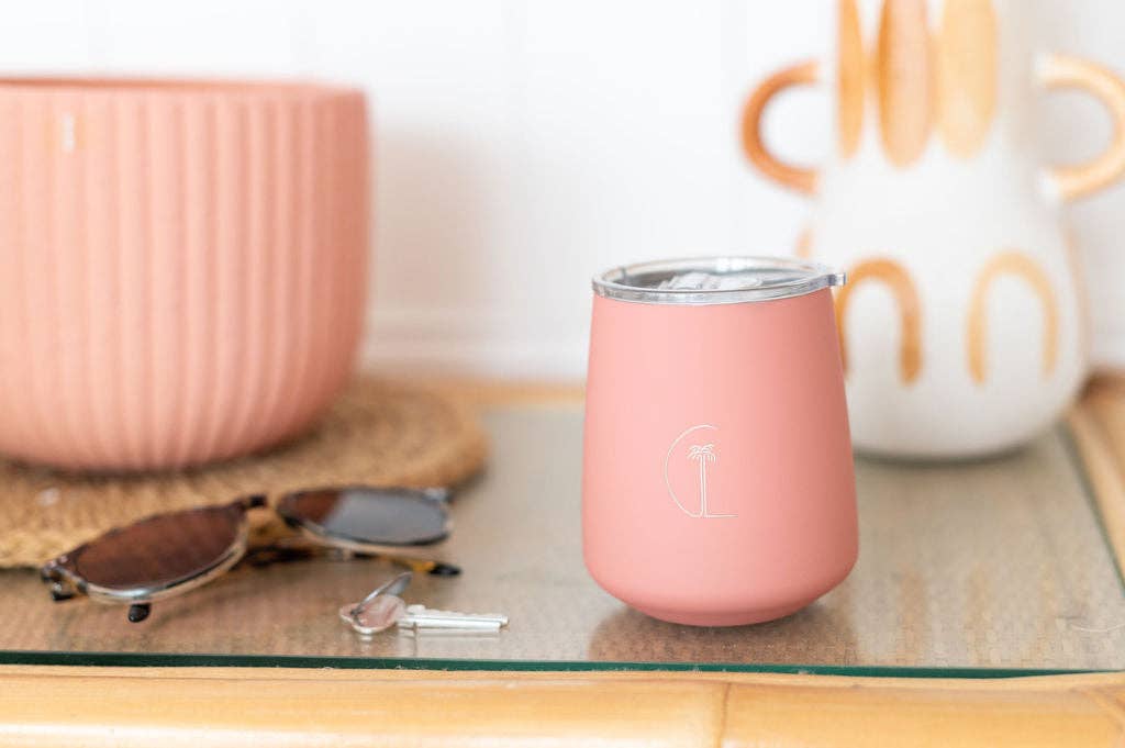 Caye Life - Wholesale Insulated mug/tumbler - Panarea | Reusable Cup 8oz | Terracotta3