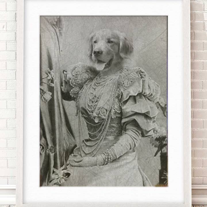 The Wild Oddisorium - Wholesale Art Print - Retriever Girl Print1