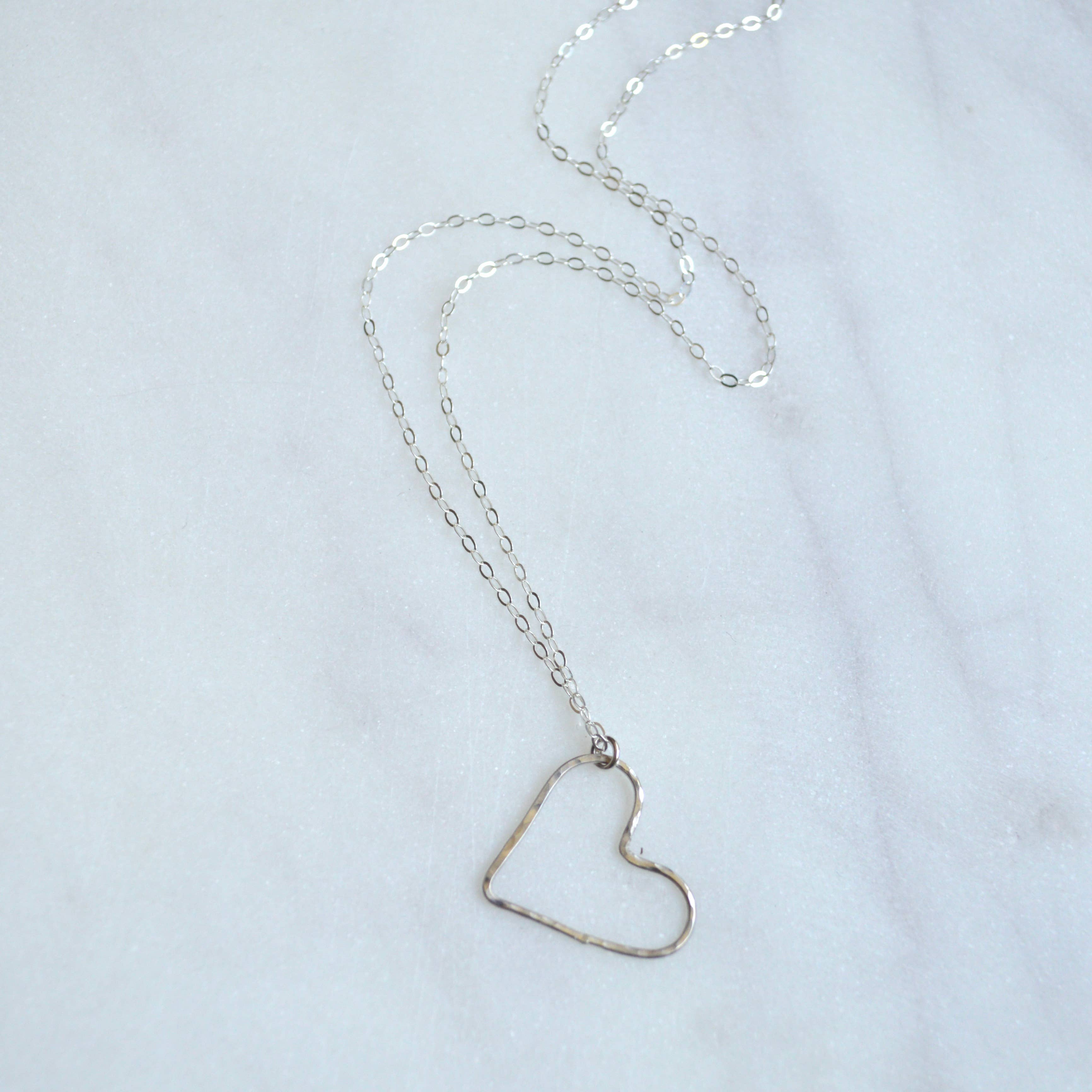 Salty But Sweet - Wholesale Pendant/Charm Necklace - Floating Heart Necklace7