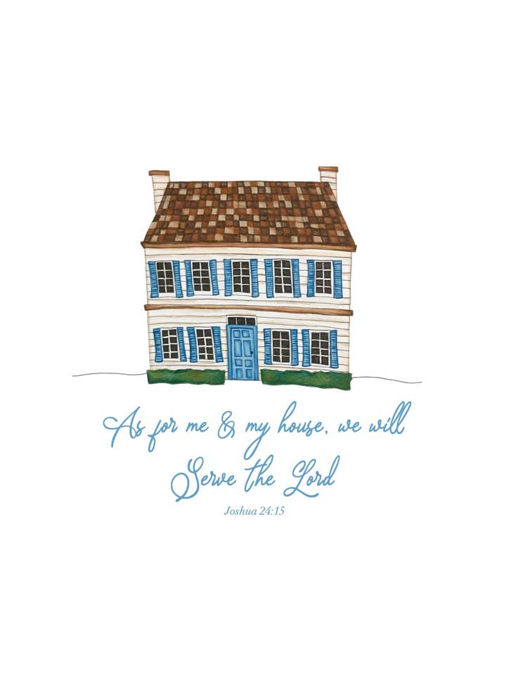 Art Print | Me & My House for wholesale by Winnefred Austin