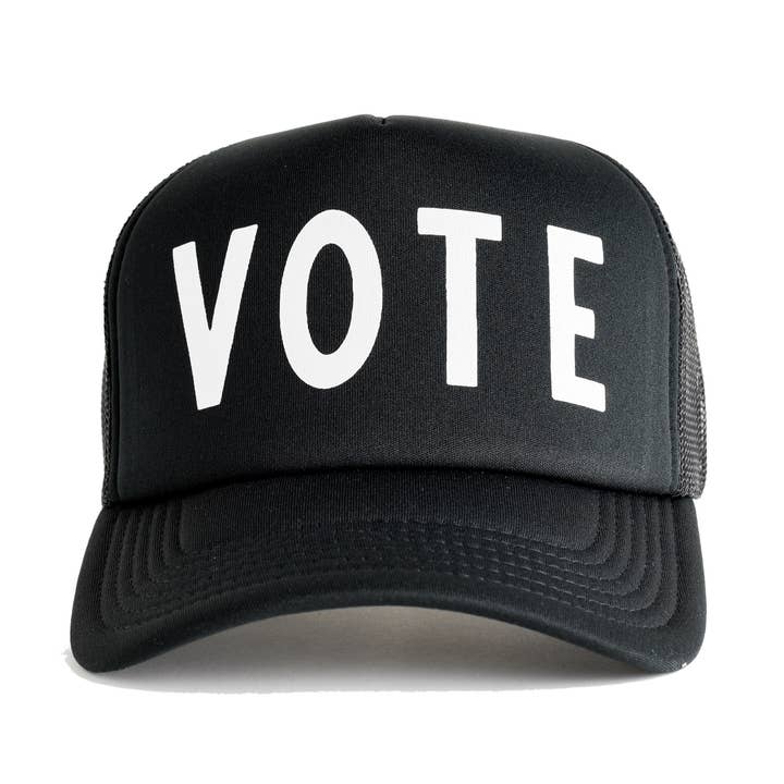Vote Recycled Trucker Hat for wholesale by Endless August Supply Co.