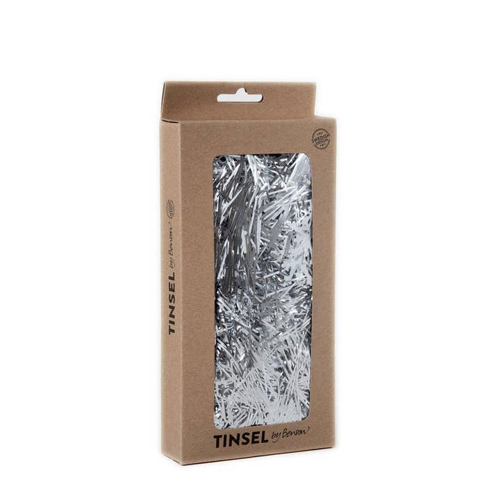 by Benson - Wholesale Christmas decoration - Christmas Tinsel - White