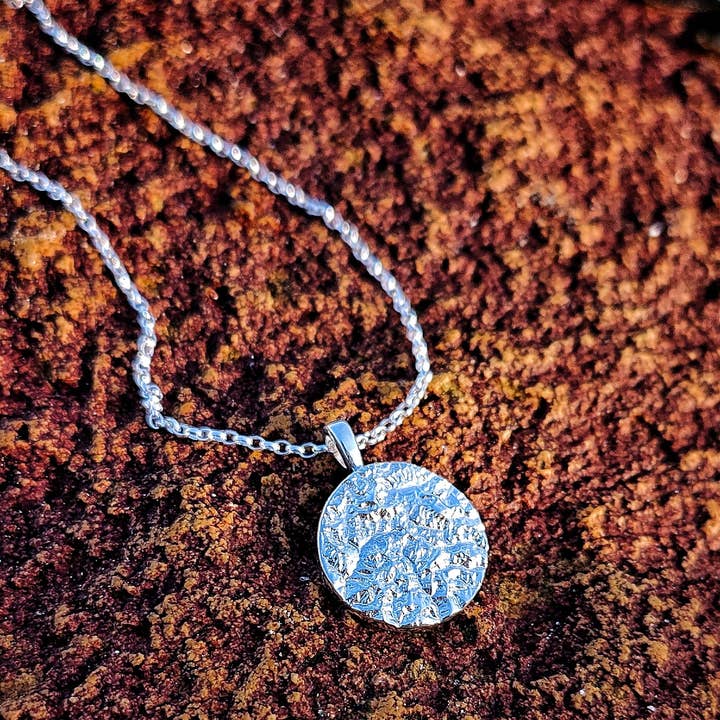 Jess MacDonald Brass - Wholesale Pendant/Charm Necklace - Mount Everest Base Camp - Iconic Summits 3D Pendant Necklace4