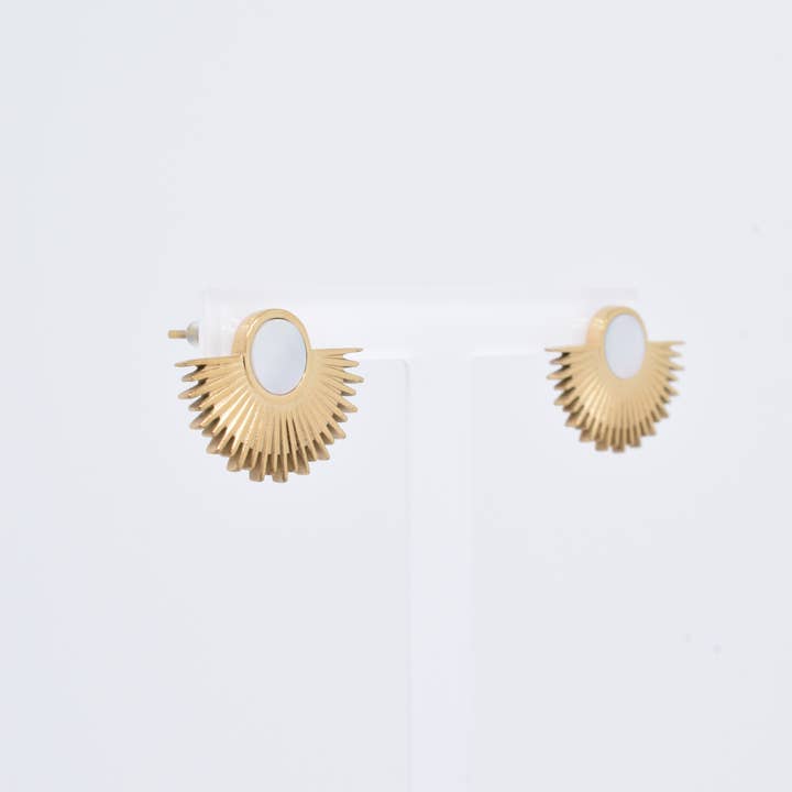 Kapyco - Wholesale Stud/Post Earrings - EARRINGS - BO100055OR5
