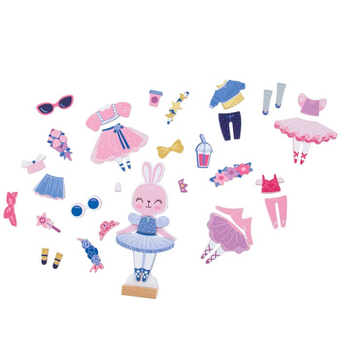 Stephen Joseph Gifts - Wholesale Toy Set - Kids - Magnetic Dress-Up Box Set