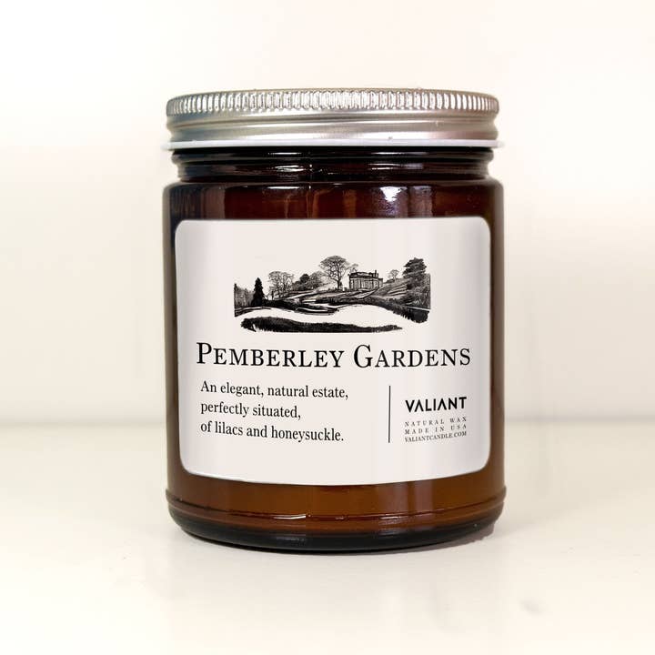 Valiant Candle - Wholesale Jar/Filled Candle - Pemberley Gardens1