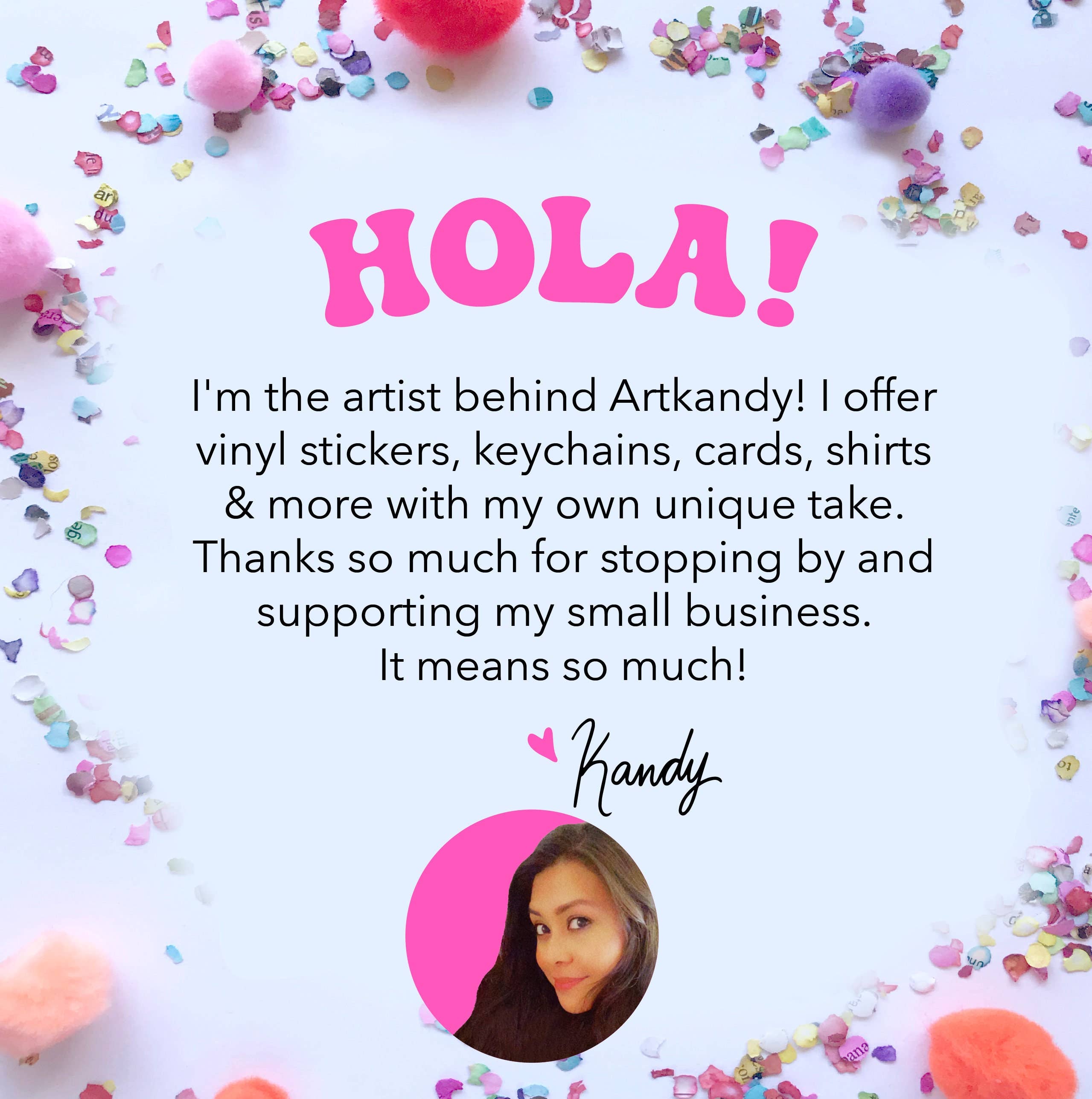 ArtKandy - Wholesale Sticker - Pan Dulce Sticker2