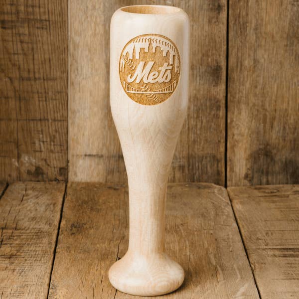 New York Mets Wined Up® | Baseball Bat Wine Mug for wholesale by Dugout Mugs