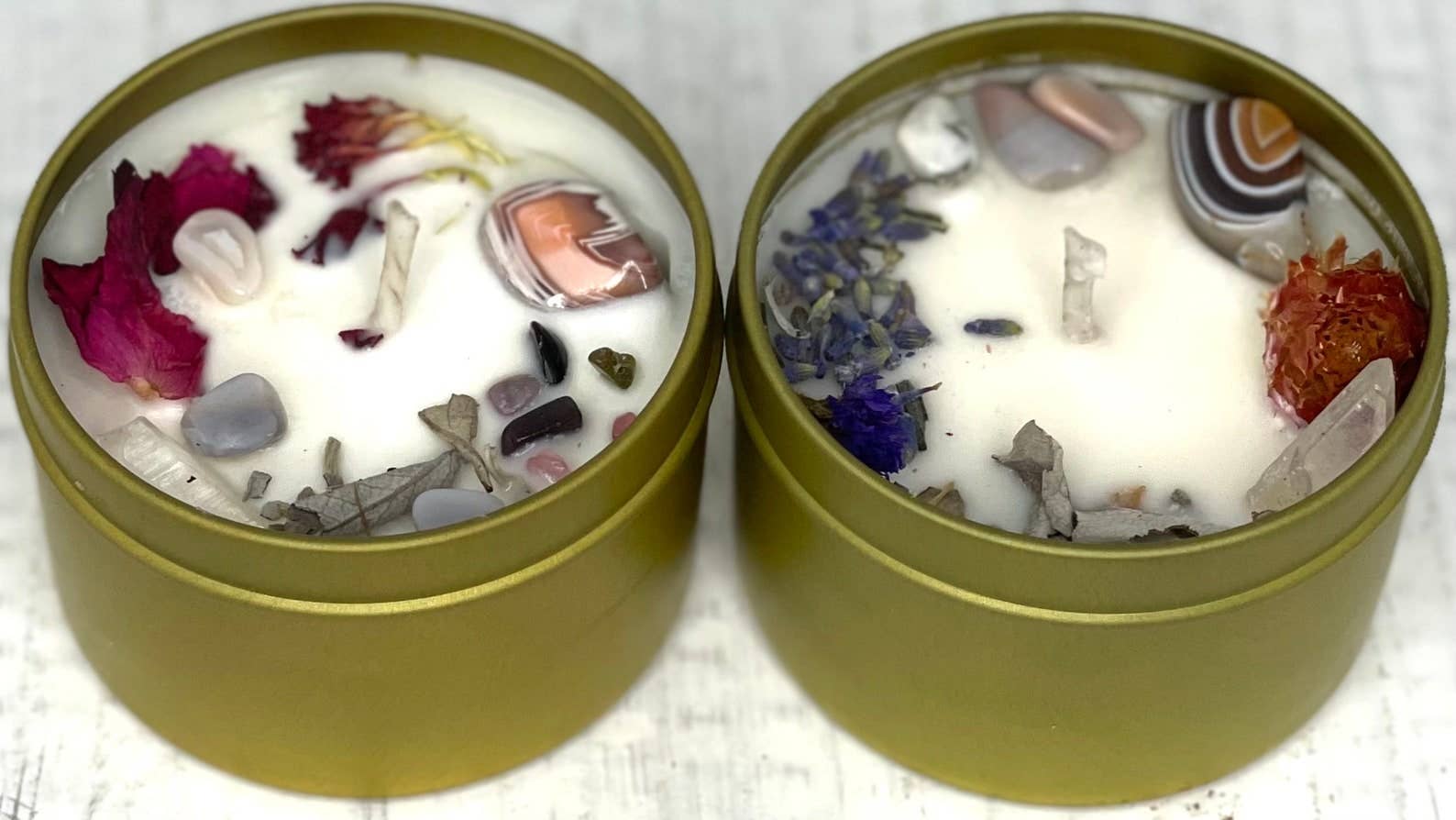 Namaste Home - Wholesale Travel Candles - Crystal Candles, Private Label or Blank, Boxed or Unboxed6