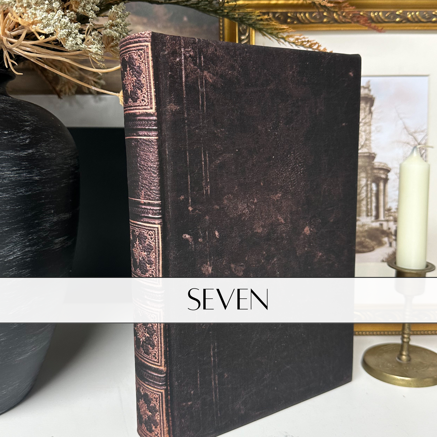 The House of Elements - Wholesale Decorative Tabletop Object - Vintage Inspired Fabric Wrapped Books5