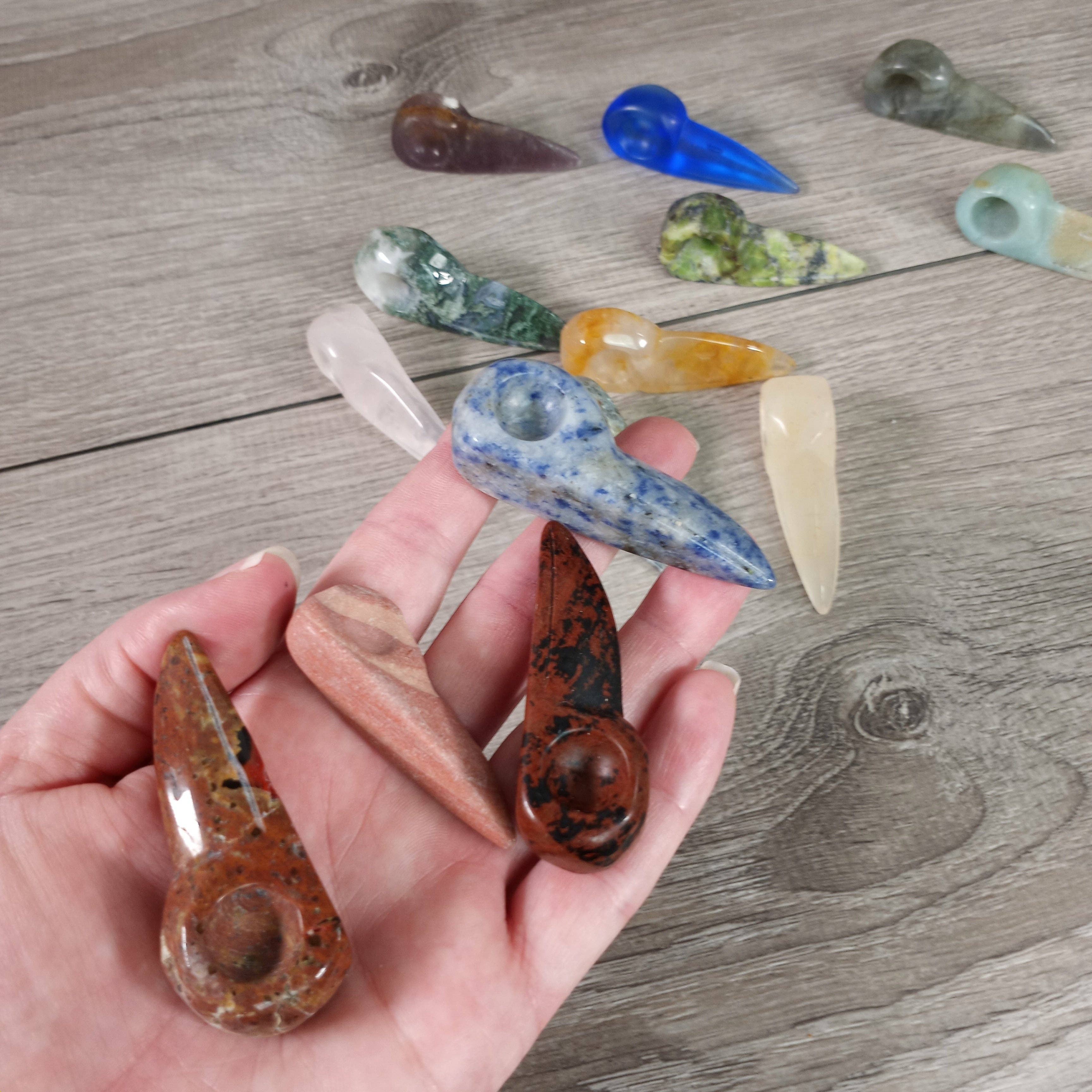 Keystone Crystals – wholesale Dekorativ statyett – Ädelstenskorpskallefigur – Skulpterad kristalldekor9