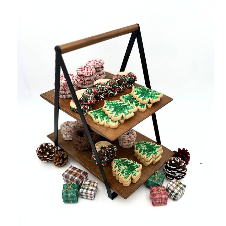 Cookie Tray Cupcake Tree Tiered Food Tray Catering Server for wholesale by Sequel Giftables