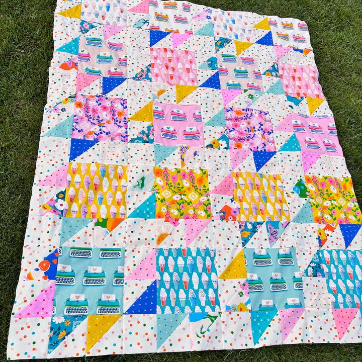 AllisonRamsing.com - Wholesale Craft Supplies - Layer Cake Bear Paws Quilt Pattern - Printed9