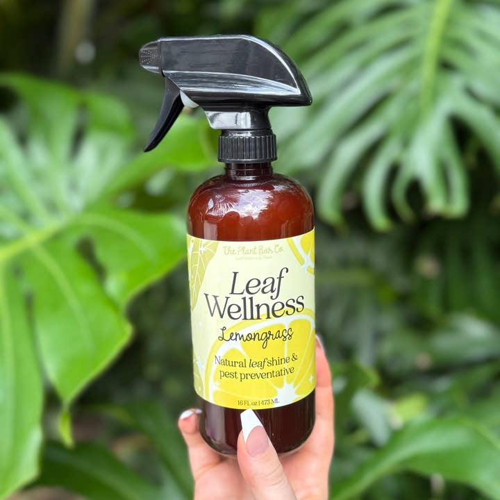 The Plant Bar - Plant Co - Wholesale Plant Mister - Leaf Wellness Lemongrass - 16oz0