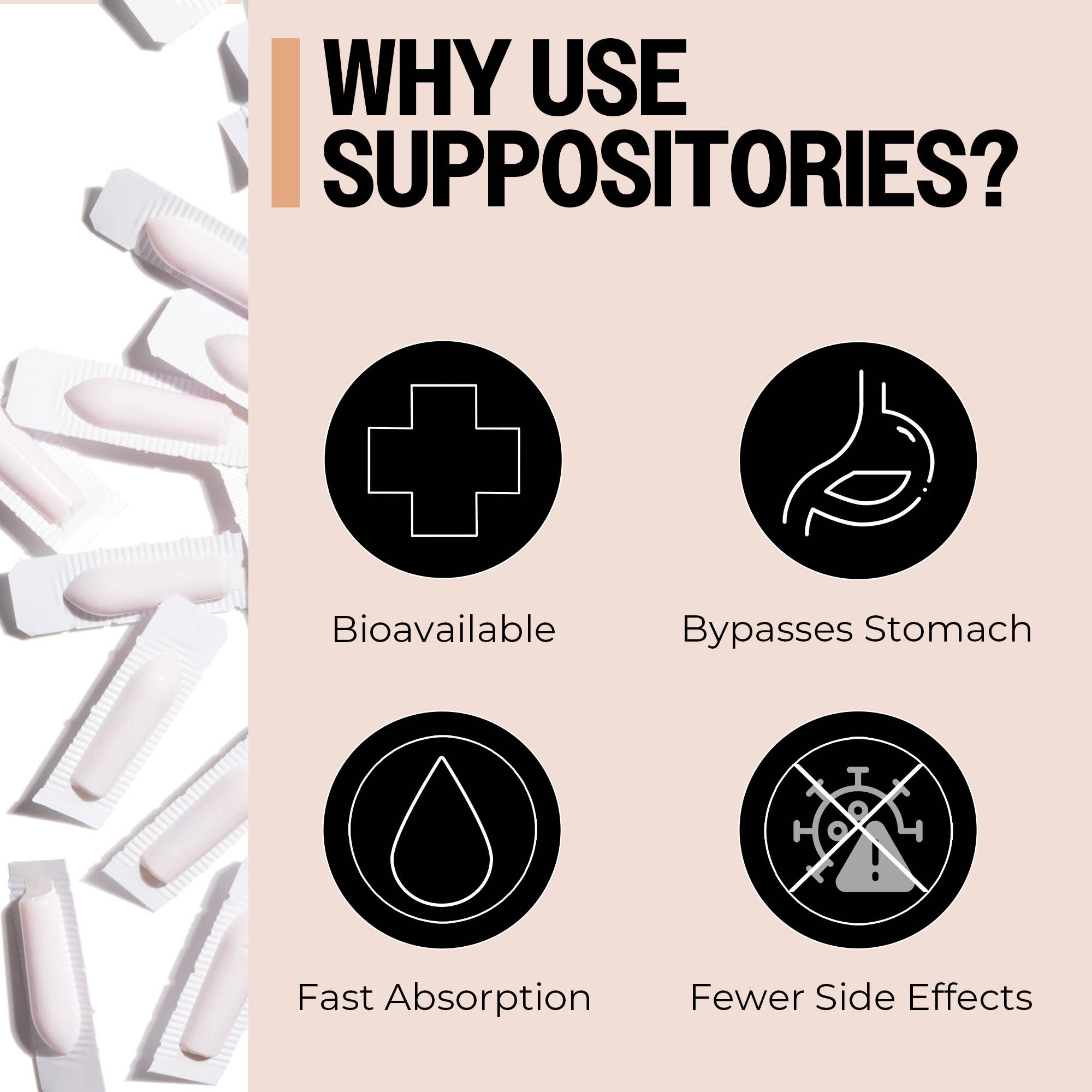 PurO3 - Wholesale Oral Supplement/Vitamin - PurO3 Ozonated Coconut Oil w/Vitamin E Suppositories2