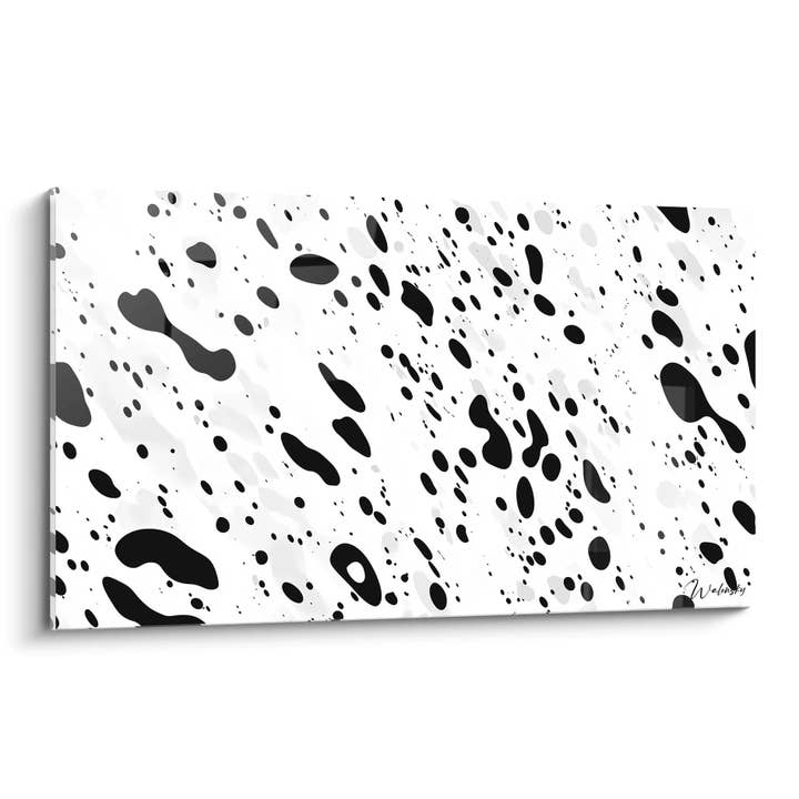 Kontrolleret Eksplosion Tabel - sort og hvid plettet udgave for engroshandel hos Walensky