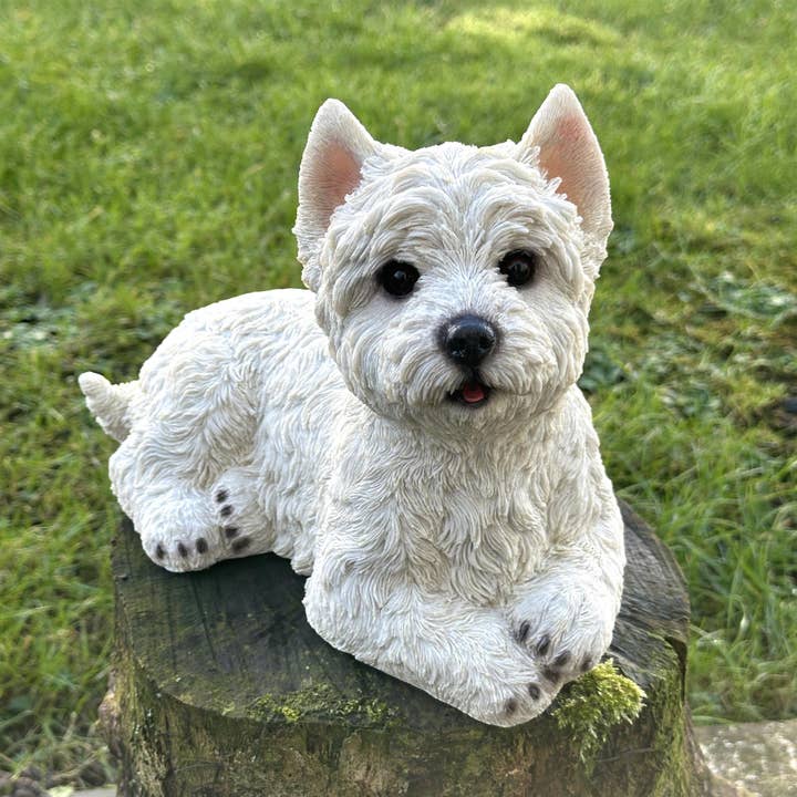 Alert West Highland Terrier figurine, 26cm for wholesale by Animal Crackers