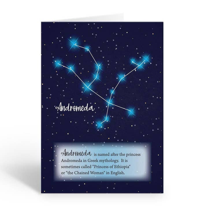 Andromeda Constellation Outer Space Note Cards for wholesale by Stonehouse Collection
