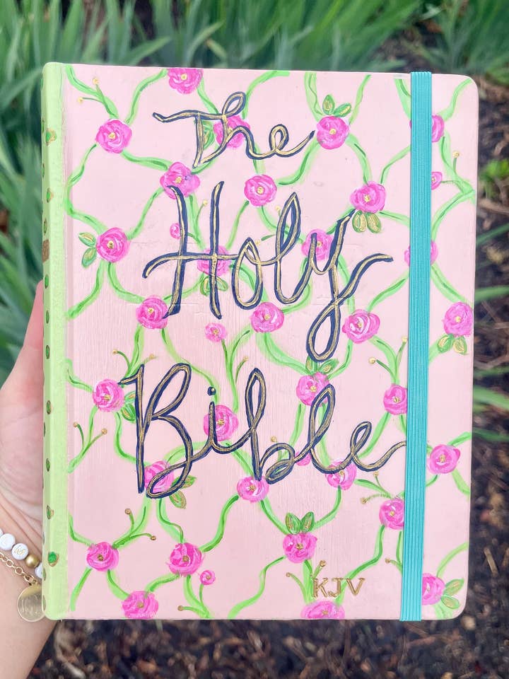 lyserød blomsterbibel for engroshandel hos millie b & co