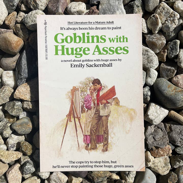 Goblins with Huge Asses Postcard for wholesale by Paperback Paradise