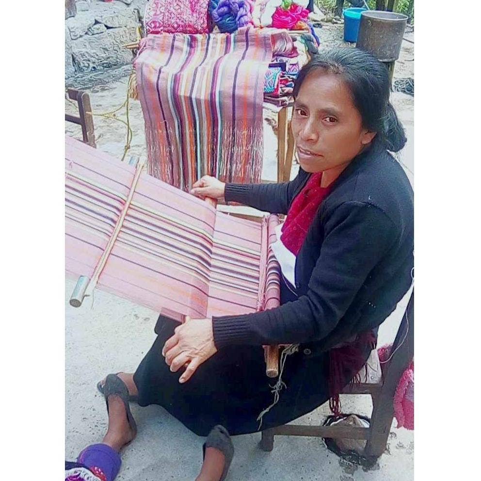 Lumily - Vendita all'ingrosso Borsa tote - Donna - Borsa a righe intrecciate Poppy | Borsa a amaca giallo burro - Messico5