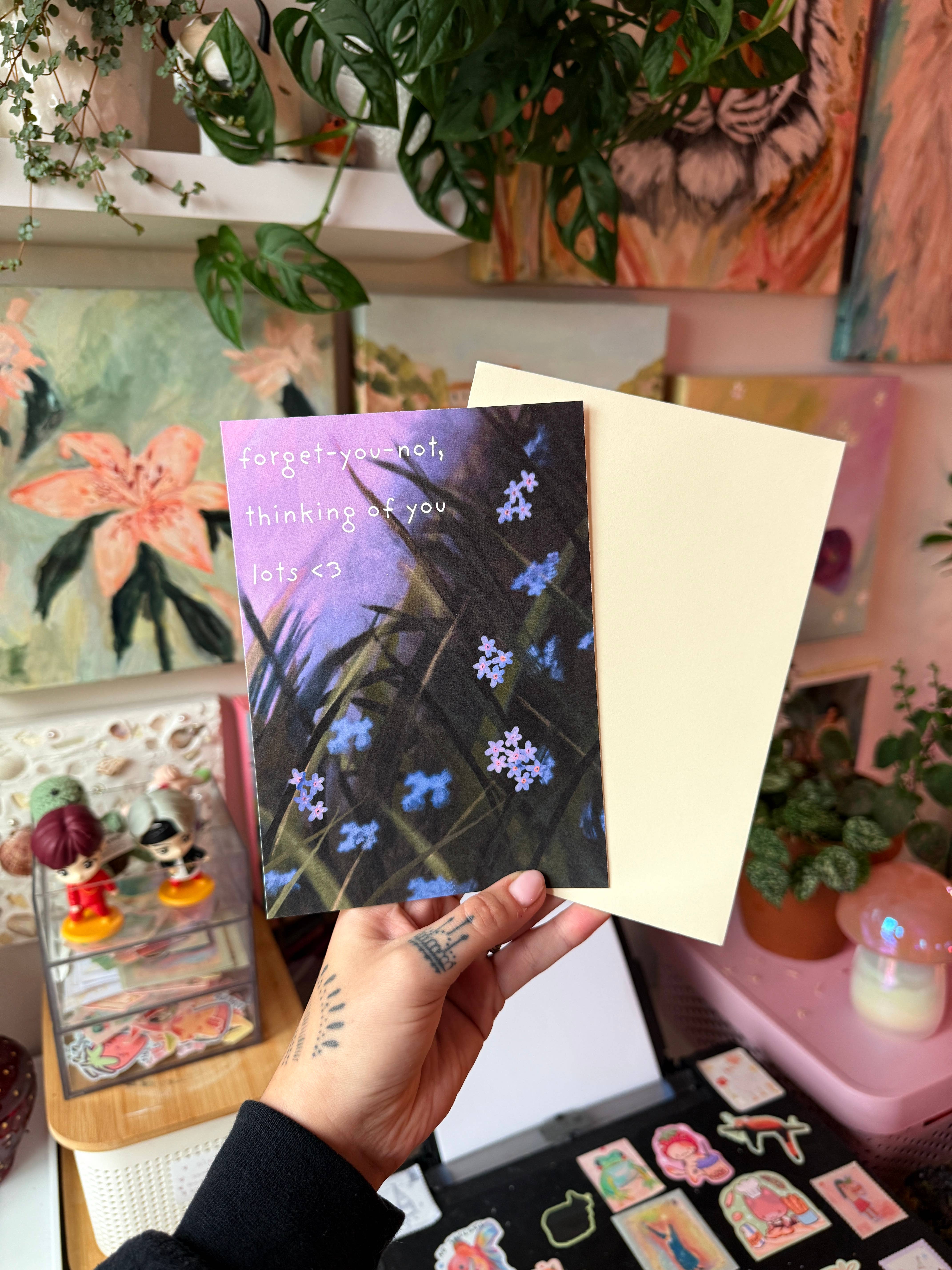 Jess Harris Art - Wholesale Thinking of You Card - Thinking of You Card0