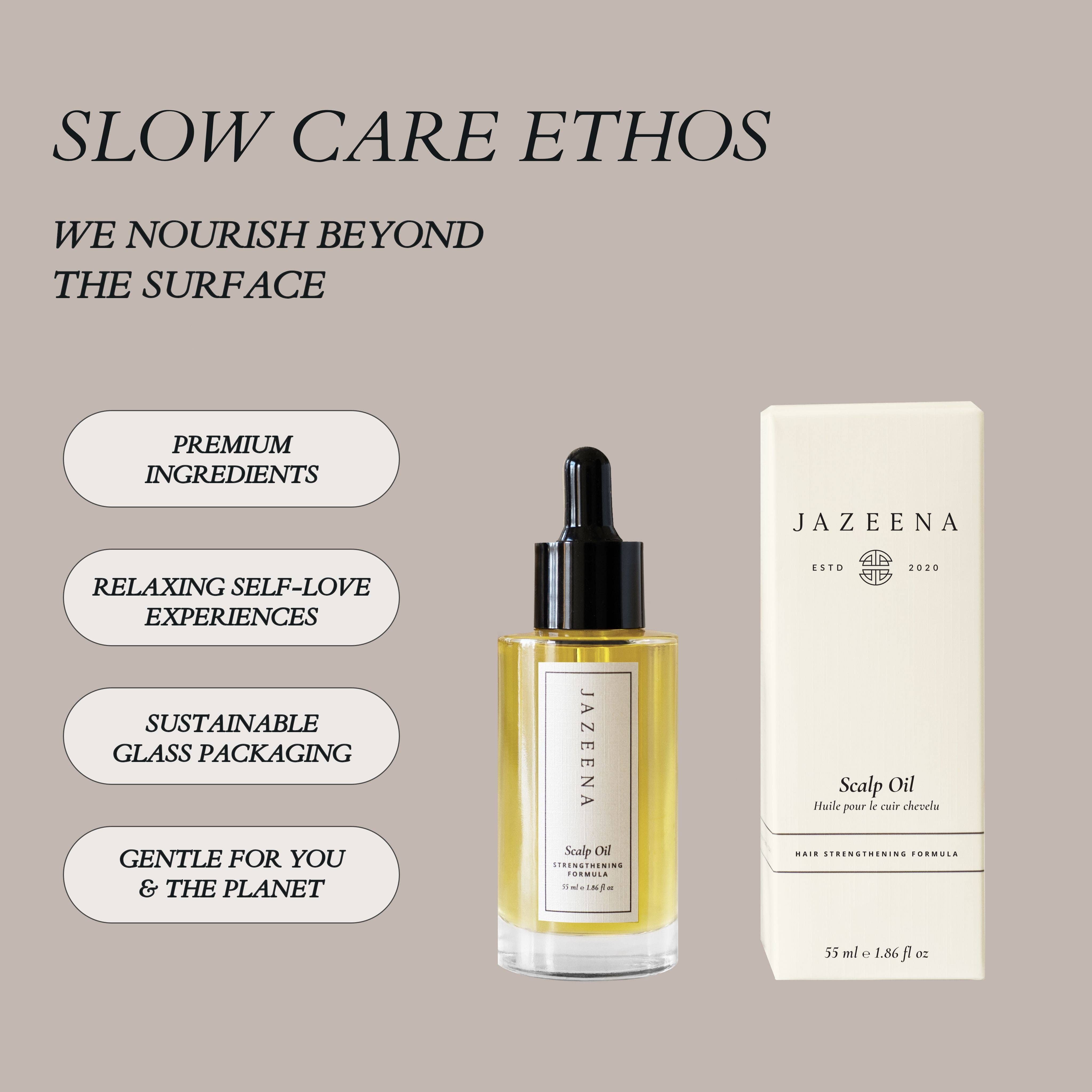 Jazeena - Wholesale Scalp/Hair Treatment - Hair Strengthening Scalp Oil | Rosemary, Magnolia Bark 55ml8