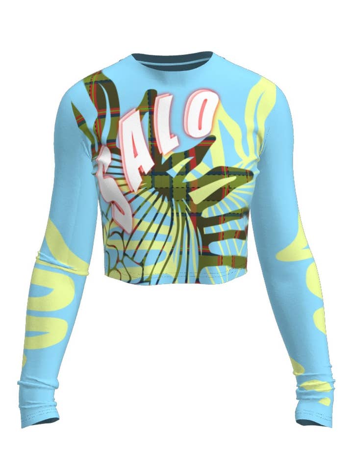 T-shirt court à manches longues | Flora pour la vente par SALO