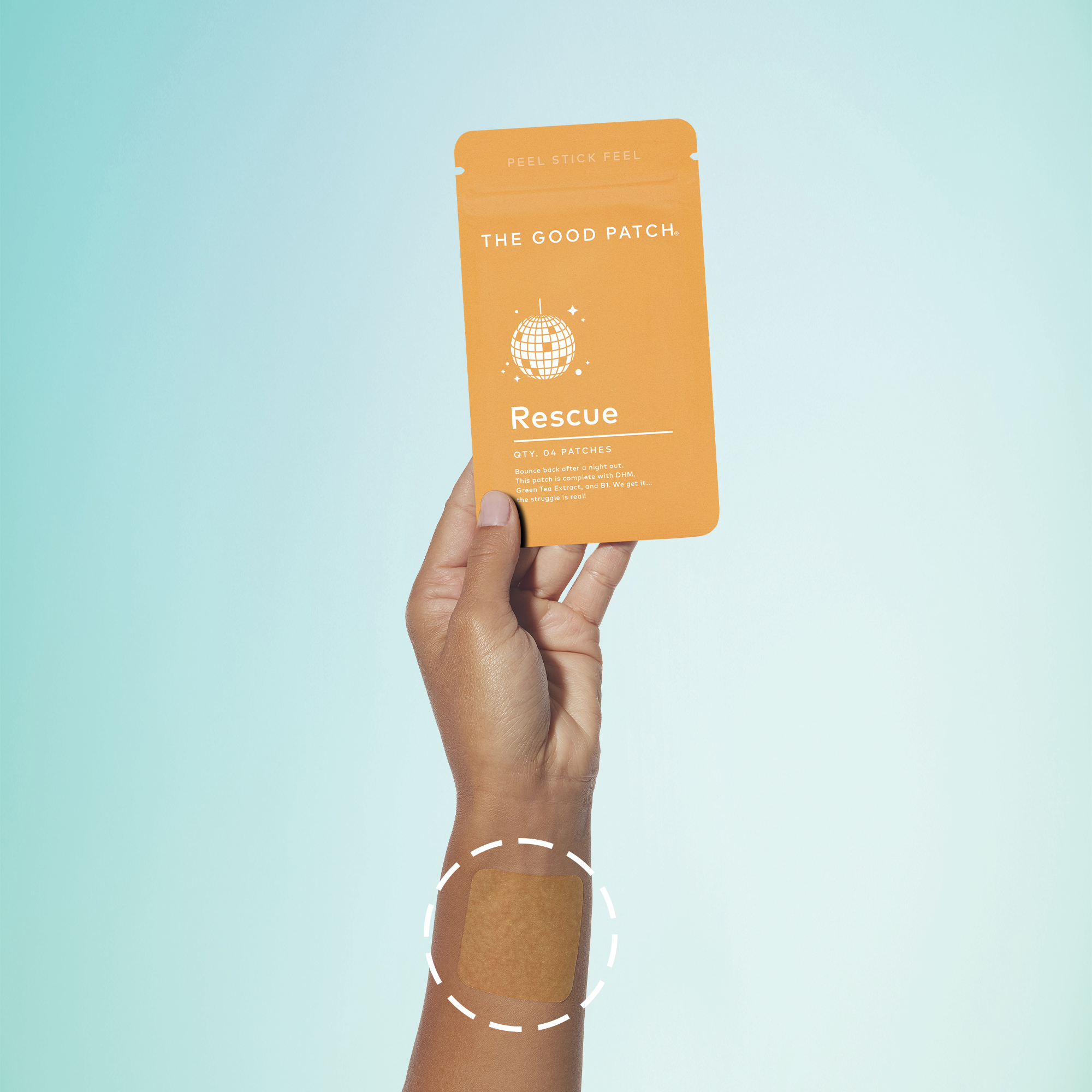 The Good Patch - Wholesale Oral Supplement/Vitamin - Rescue Wearable Wellness Patch4