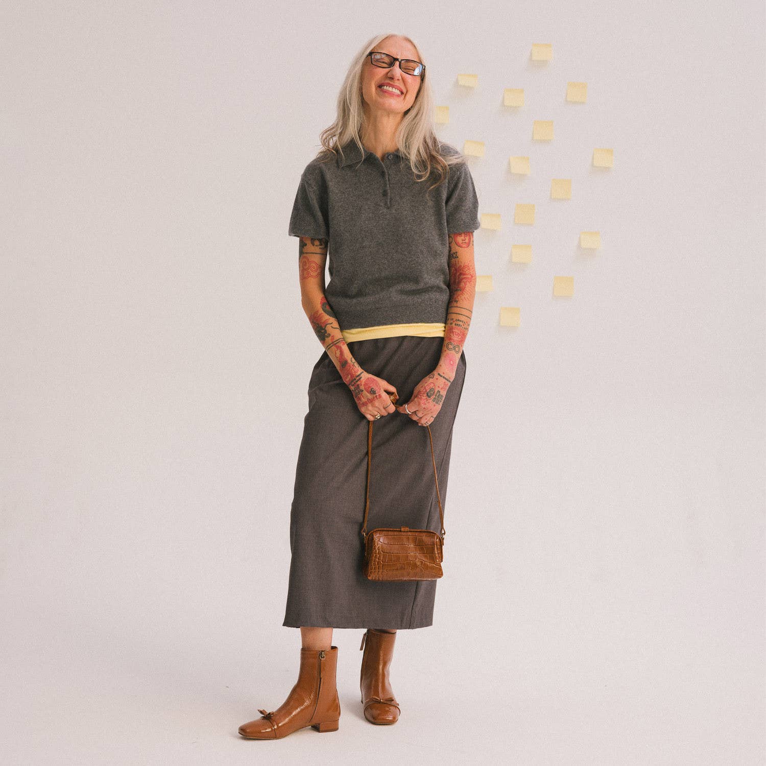 bärnsten Livia stövlar, glansig karamell för wholesale på Faire3