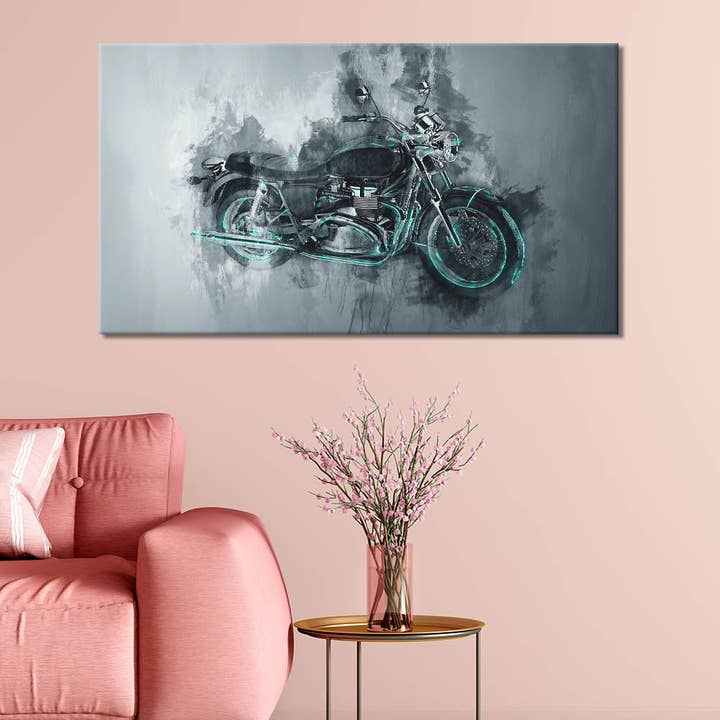 Vintage Motorcycle for wholesale by Meeko Print