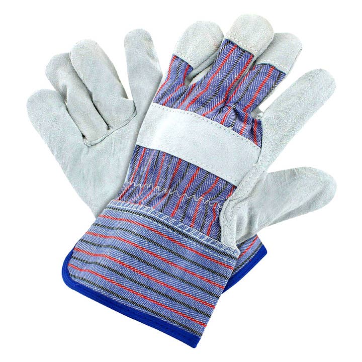Deluxe Import Trading - Wholesale Gloves - Unisex - Leather Palm Work Gloves