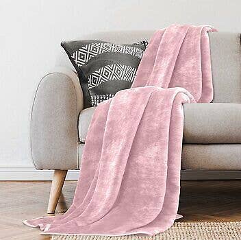 Pretty Little Bed – wholesale Throw blanket – Large Luxury Cozy Winter Faux Fur Throw Sofa Bed Mink Soft Warm Fleece Blanket6