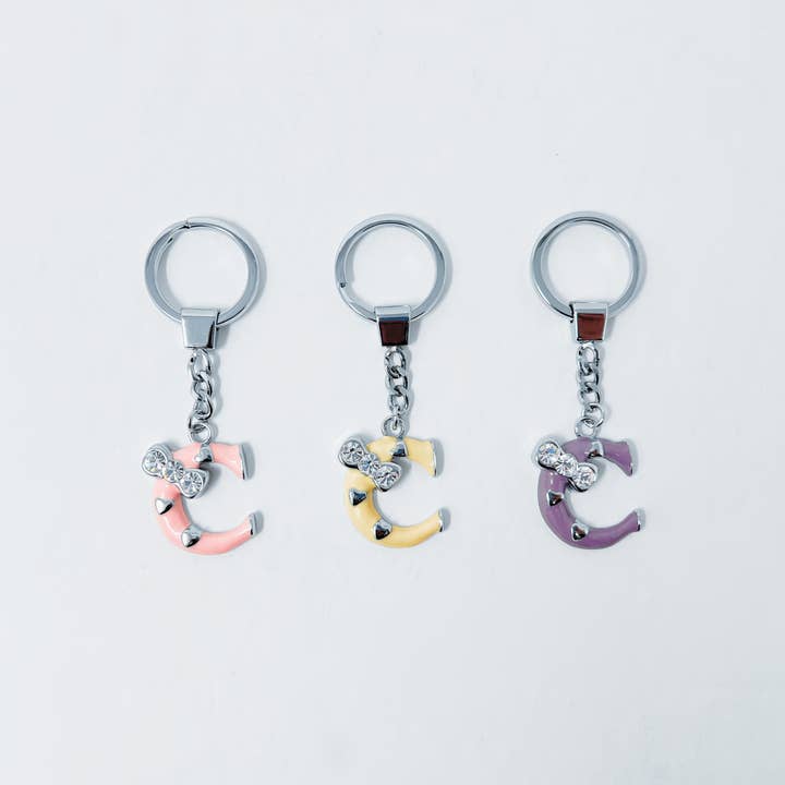 Rucci Professional - Wholesale Keychain – Women's - KC Keychain with A-B-C Initials12